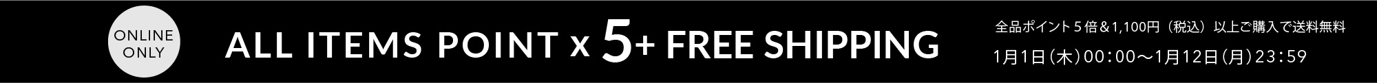 ポイント5倍＆1,100円以上で送料無料