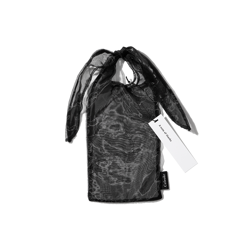 ギフトオーガンジー 黒